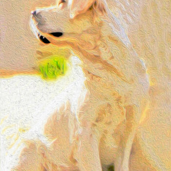 Arte digital titulada "Canine canon" por Devonmeert, Obra de arte original, Fotografía digital