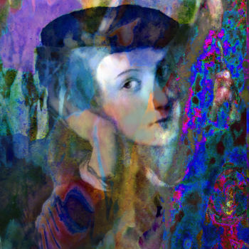 Digital Arts titled "Light of Mind, Invi…" by Devorah Rosen, Original Artwork, Digital Painting