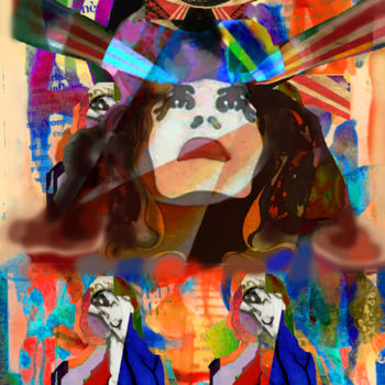 Digital Arts titled "The Chosen" by Devorah Rosen, Original Artwork, Digital Painting