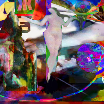 Digital Arts titled "Rise Like a Phoenix…" by Devorah Rosen, Original Artwork, Digital Painting