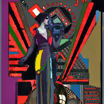 Digital Arts titled "That the Machine Ma…" by Devorah Rosen, Original Artwork, Digital Painting