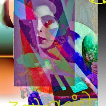 Arte digitale intitolato "Zeitgeist of the Fe…" da Devorah Rosen, Opera d'arte originale, Pittura digitale