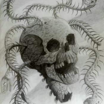 Skull Motor, Desenho por Diego Garcez