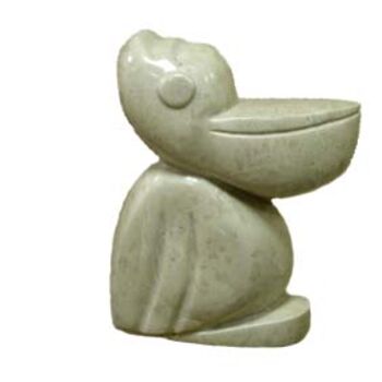 雕塑 标题为“Pelican” 由Dgiro, 原创艺术品, 石