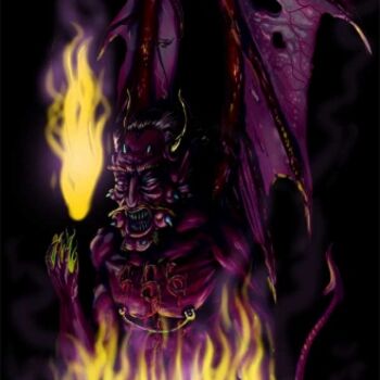 Purple demon