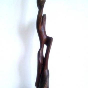 Sculpture titled "Moving High" by Dhyaneswar Dausoa, Original Artwork