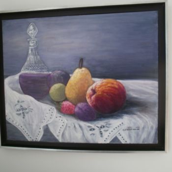 绘画 标题为“fruits givres” 由Michele Diamant-Wawer, 原创艺术品, 油