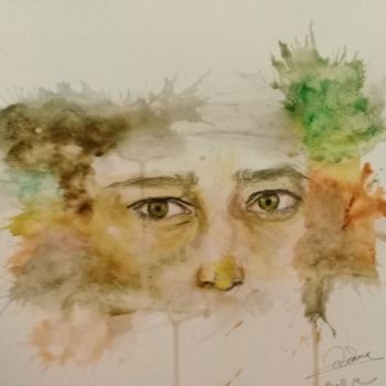 Pittura intitolato "Arabianboy.jpg" da Diana Gharibeh, Opera d'arte originale, Acrilico