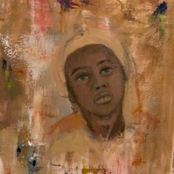Painting titled "Child Safety" by Diana Gharibeh, Original Artwork, Oil