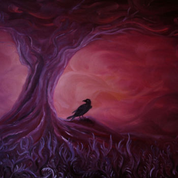 Malerei mit dem Titel "the-guardian.jpg" von Diana Loura Zaidan, Original-Kunstwerk, Öl