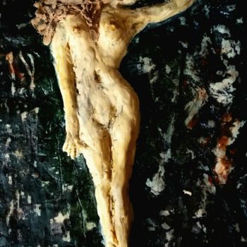 Painting titled "The naked soul of t…" by Diana Surge, Original Artwork, Other