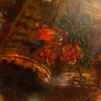 Painting titled "Roses" by Diana Surge, Original Artwork, Other