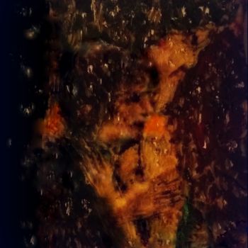 Painting titled "Into rain" by Diana Surge, Original Artwork, Other