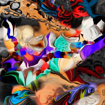 Digitale Kunst mit dem Titel "Anything Is Possibl…" von Diana Coatu, Original-Kunstwerk, Digitale Malerei