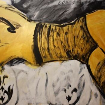 Картина под названием "Sleep  100-150 acry…" - Diana Kmit, Подлинное произведение искусства, Масло