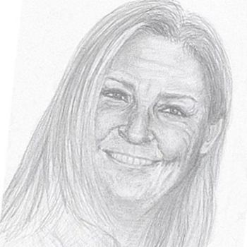 Drawing titled "Irene Gomis Galán (…" by Diana Profilio, Original Artwork, Other