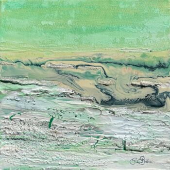 제목이 "La petite source"인 미술작품 Diane Breton로, 원작, 아크릴 나무 들것 프레임에 장착됨