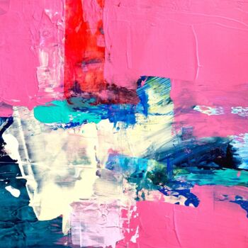 Malerei mit dem Titel "Windswept" von Diane Leon, Original-Kunstwerk, Acryl