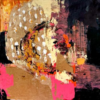 Pittura intitolato "Midnight Round About" da Diane Leon, Opera d'arte originale, Acrilico