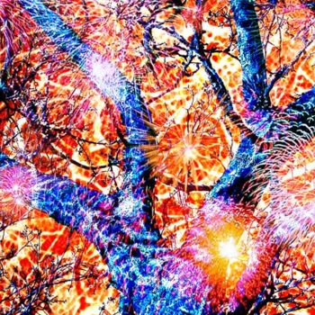 Digital Arts titled "neurones - feu d'ar…" by Did, Original Artwork, Digital Painting