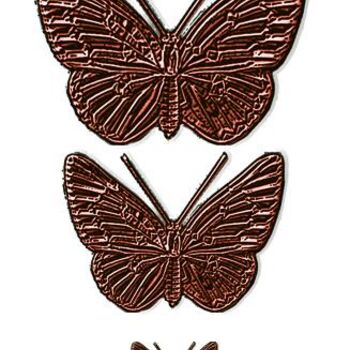 Digital Arts titled "papillons cuivre" by Did, Original Artwork