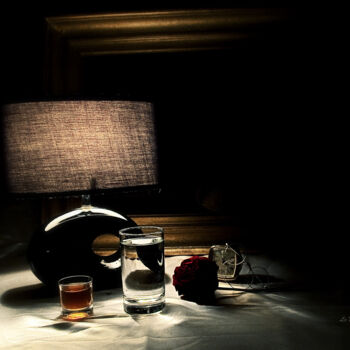 Fotografia intitolato "Une part d'ombre..." da Didier Bloch, Opera d'arte originale, Fotografia manipolata