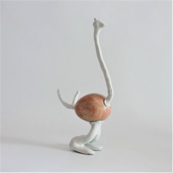 Sculpture intitulée "Oiseau 2" par Didier Fournier, Œuvre d'art originale, Bronze