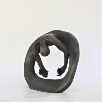 Sculpture intitulée "Le compteur (n° 224)" par Didier Fournier, Œuvre d'art originale, Bronze