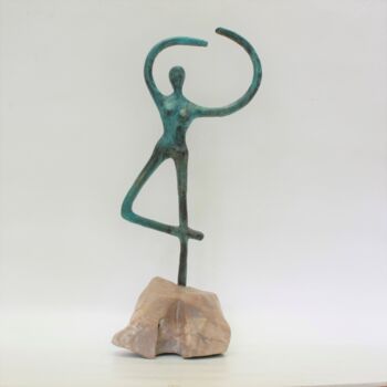 Sculpture titled "Danseuse" by Didier Fournier, Original Artwork, Bronze