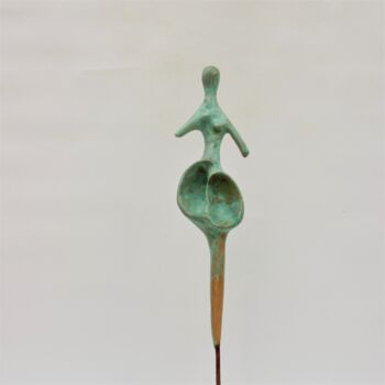 Sculpture intitulée "Déesse (243)" par Didier Fournier, Œuvre d'art originale, Bronze