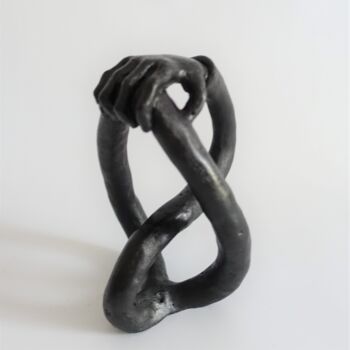 Escultura intitulada "On ne lâche rien (1…" por Didier Fournier, Obras de arte originais, Bronze