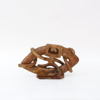 Escultura intitulada "Long bras (n°320)" por Didier Fournier, Obras de arte originais, Bronze