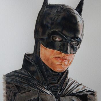 "The Batman - Robert…" başlıklı Tablo Didier Plouviez tarafından, Orijinal sanat, Suluboya