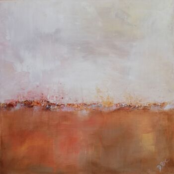 Painting titled "Mirage" by Didier Di Martino, Original Artwork, Acrylic Mounted on Wood Stretcher frame
