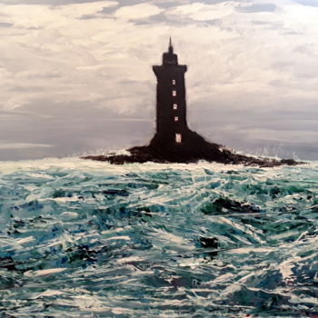 "phare-mer.jpg" başlıklı Tablo Didier Duclos tarafından, Orijinal sanat, Akrilik