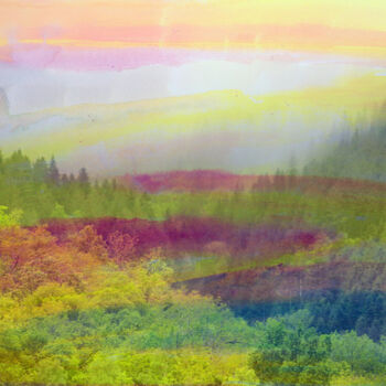 Arts numériques intitulée "couleurs bienvenues" par Didon, Œuvre d'art originale, Photographie manipulée
