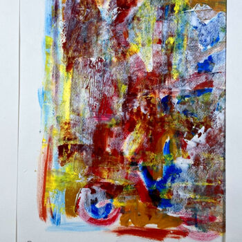 Peinture intitulée "acrylique .13" par Didou, Œuvre d'art originale, Acrylique