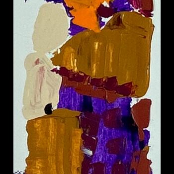 Painting titled "acrylique.31." by Didou, Original Artwork, Acrylic