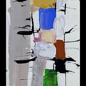 Peinture intitulée "acrylique 46" par Didou, Œuvre d'art originale, Acrylique