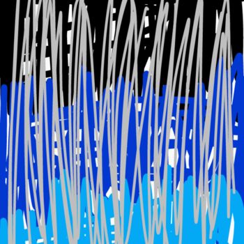 Arts numériques intitulée "Crystal waters." par Diego Calvo García, Œuvre d'art originale, Travail numérique 2D