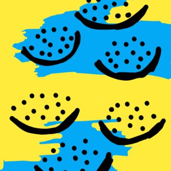 Arte digital titulada "Watermelons." por Diego Calvo García, Obra de arte original, Trabajo Digital 2D