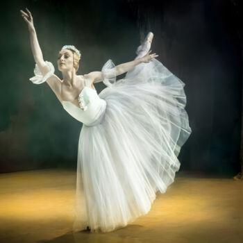 Fotografia intitolato "Ballet Giselle" da Dietmar Scherf, Opera d'arte originale, Fotografia digitale