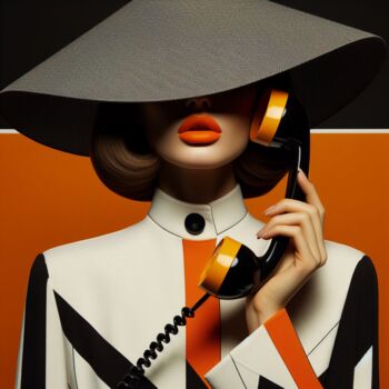 "Call to Fashion #01" başlıklı Dijital Sanat Digitalai tarafından, Orijinal sanat, AI tarafından oluşturulan görüntü