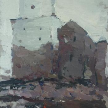 Painting titled "Viborg" by Dmitriy Permiakov, Original Artwork