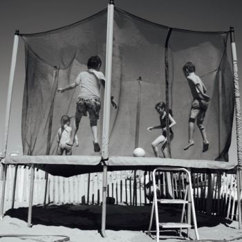 Photographie intitulée "Trampoline" par Dimitri Sandler, Œuvre d'art originale, Photographie numérique