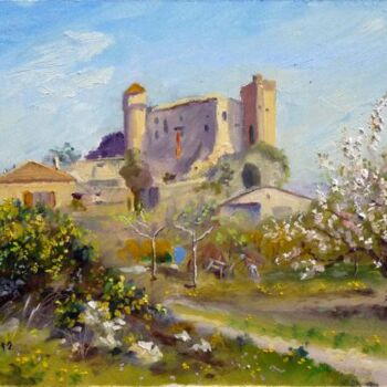 Painting titled "Chateaubourg" by Dimitri Sinyavsky, Original Artwork