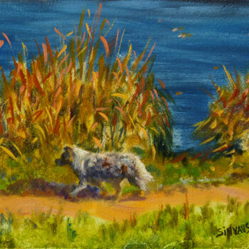 Peinture intitulée "Le truffier" par Dimitri Sinyavsky, Œuvre d'art originale, Huile