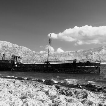 Photography titled "The wreck of Dimitr…" by Dimitrios Paterakis, Original Artwork, Digital Photography