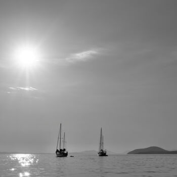 Photographie intitulée "Waiting the sunset" par Dimitrios Paterakis, Œuvre d'art originale, Photographie numérique