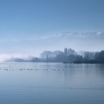 Photography titled "Blue calmness" by Dimitrios Paterakis, Original Artwork, Digital Photography